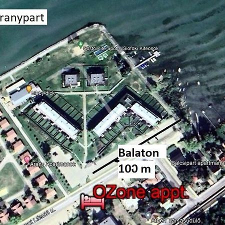 Ozone Apartman Siófok Exteriör bild